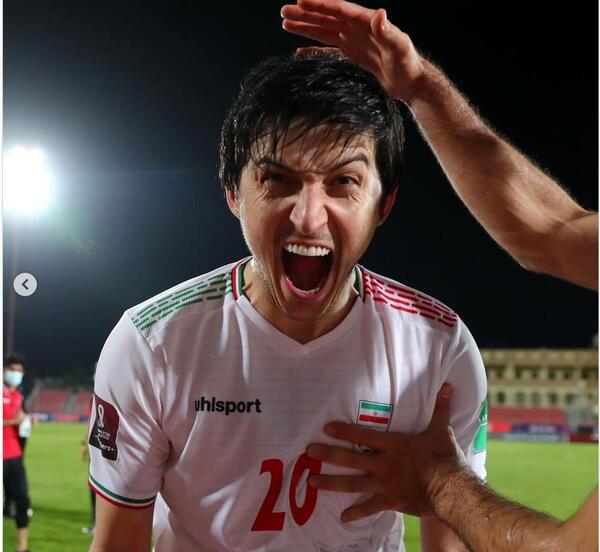 عکس سردار آزمون قبل از عمل زیبایی