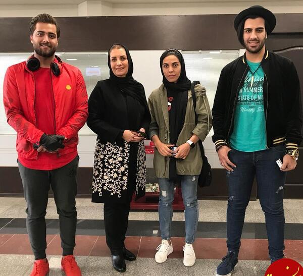 عکس امیر مقاره و رویا