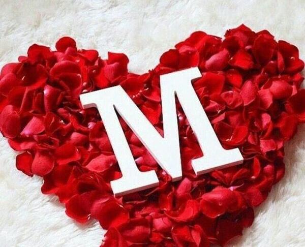 عکس نوشته حرف میم