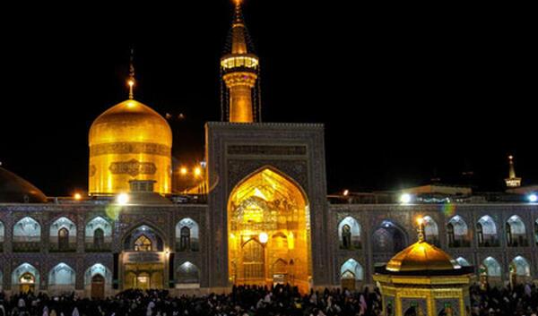 عکس های امیر مقاره در حرم امام رضا