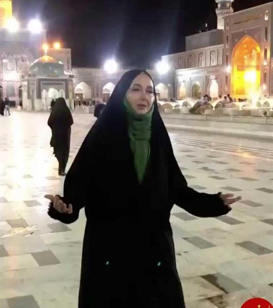 عکس های امیر مقاره در حرم امام رضا