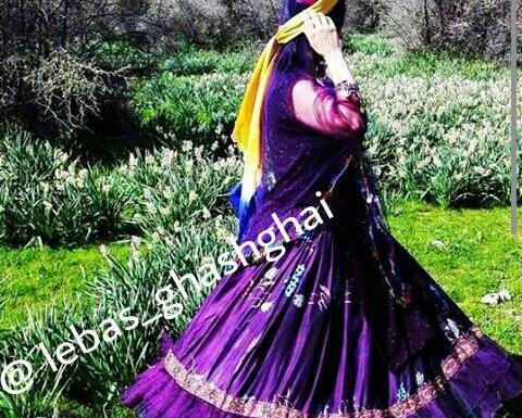 عکس دختر با لباس ترکی قشقایی برای پروفایل