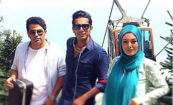 عکس سحر قریشی و حمید عسکری
