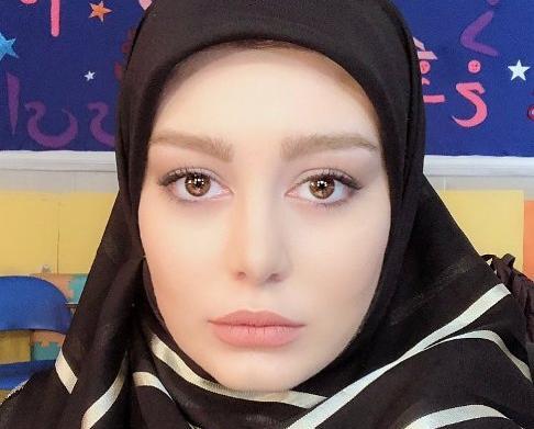 عکس سحر قریشی در آسانسور