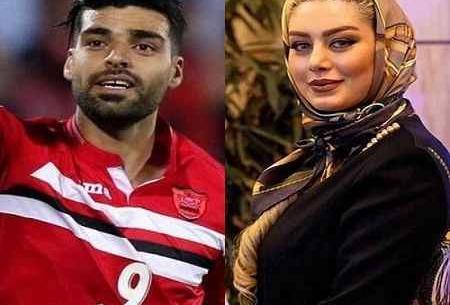 عکس سحر قریشی با طارمی در قطر