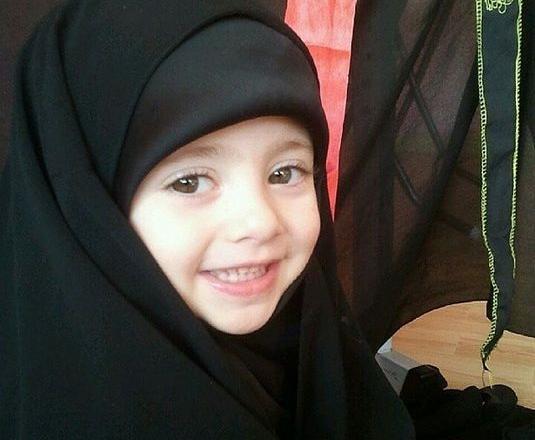 عکس دختر بچه با حجاب برای پروفایل