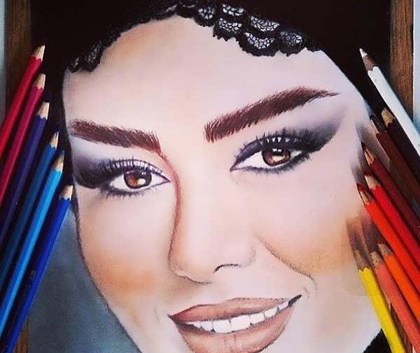 عکس سحر قریشی طراحی
