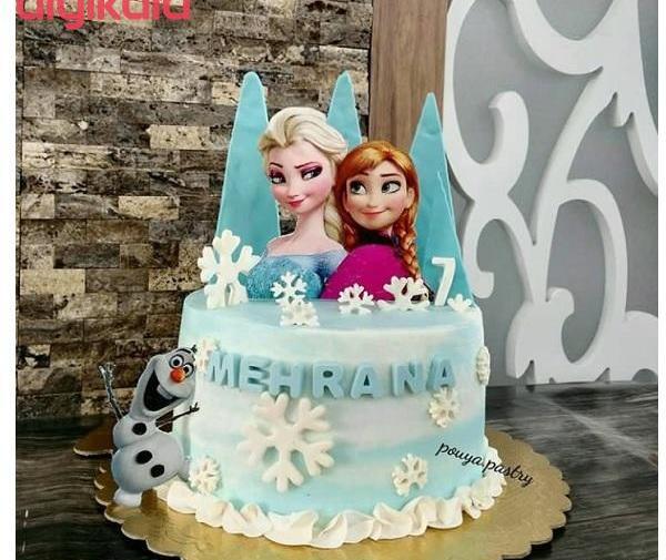 عکس کیک عکس کیک السا و آنا
