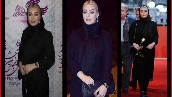 عکسهای سحر قریشی روی فرش قرمز