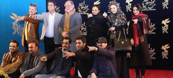 عکسهای سحر قریشی روی فرش قرمز