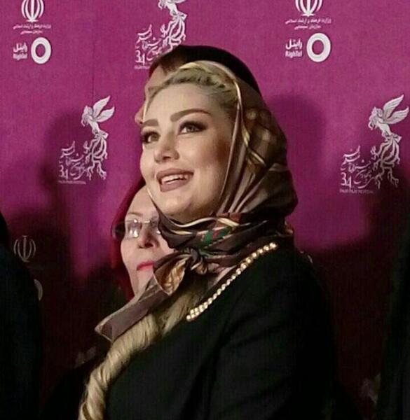 عکسهای سحر قریشی روی فرش قرمز