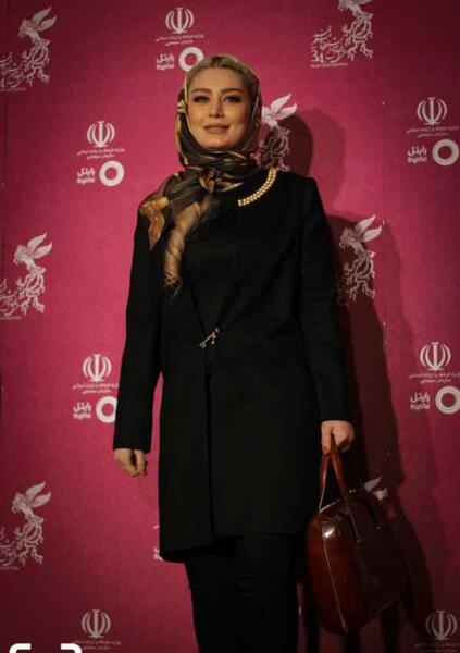 عکسهای سحر قریشی روی فرش قرمز