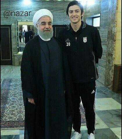 عکس چشم سردار آزمون