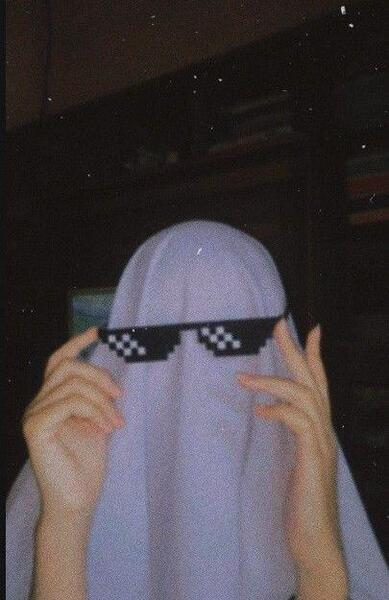عکس روح با عینک