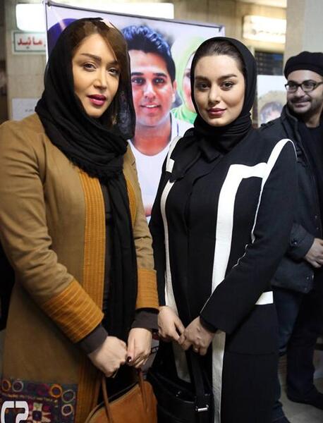 عکس سحر قریشی با حمید عسگری