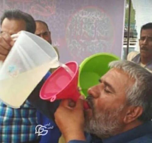 عکس طنز نذری گرفتن