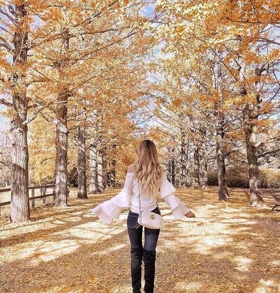 عکس کیوت دخترونه پاییزی