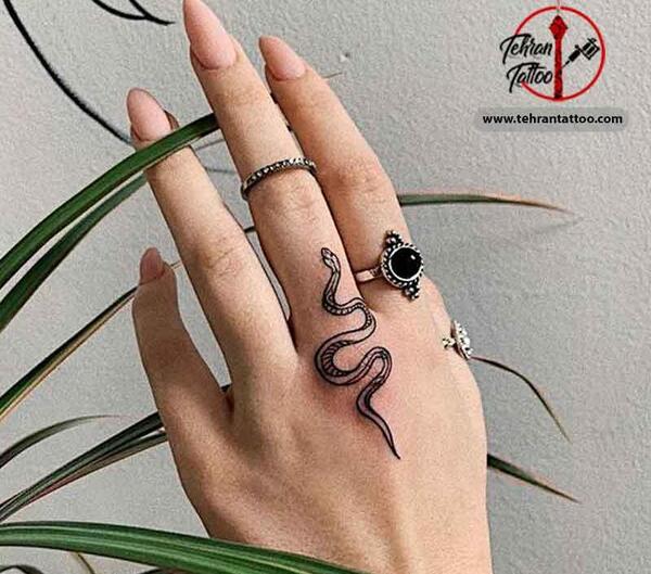 عکس مار خالکوبی