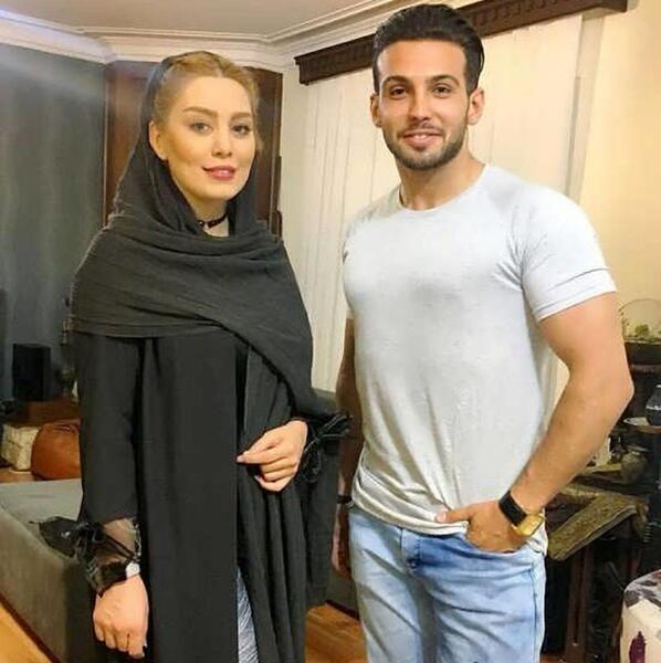 عکس سحر قریشی با همسر جدیدش