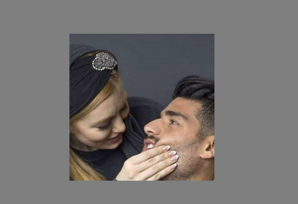 عکس عاشقانه ی سحر قریشی و مهدی طارمی