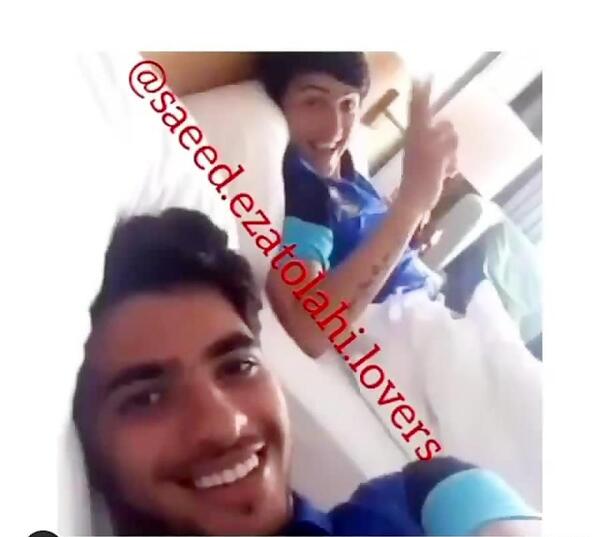 عکس سردار آزمون و سعید عزت اللهی