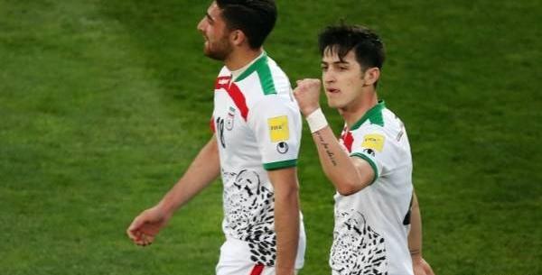 عکس سردار آزمون با علیرضا جهانبخش