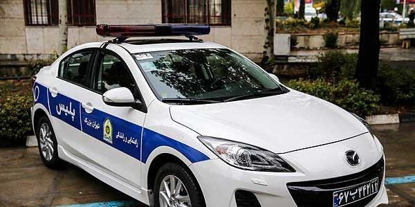 عکس نوشته های ماشین پلیس