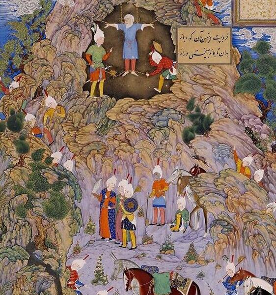 عکس ضحاک مار به دوش