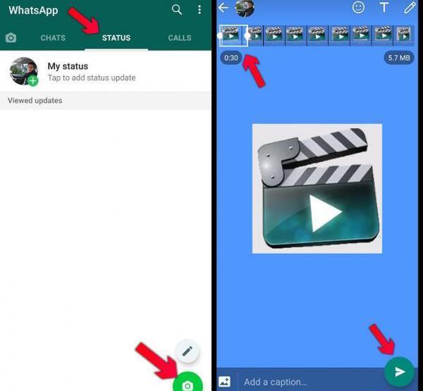 عکس استوری واتساپ آموزش