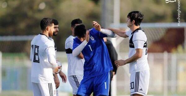 عکس سردار آزمون و علیرضا بیرانوند
