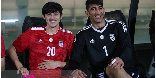 عکس سردار آزمون و علیرضا بیرانوند