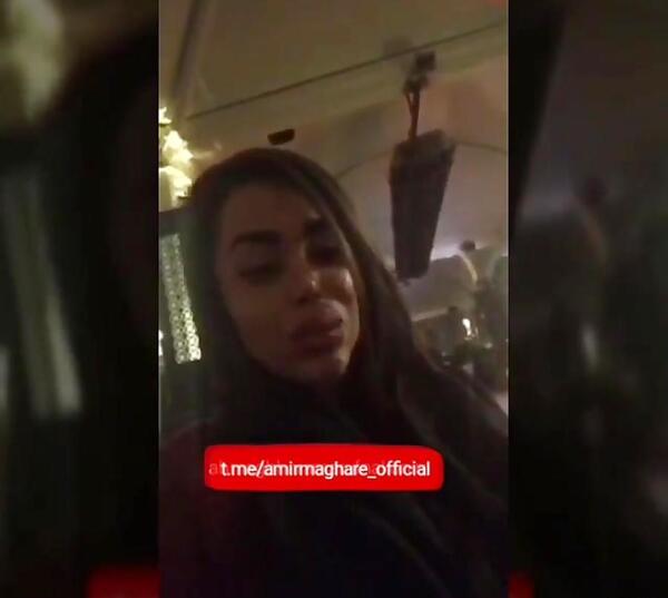 عکس امیر مقاره و بنفشه