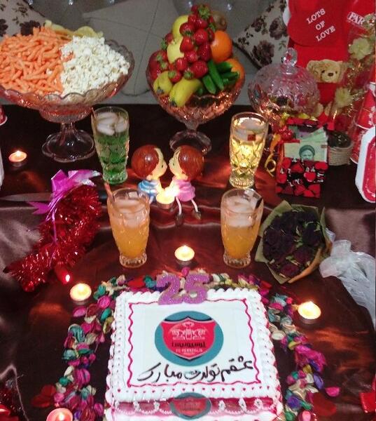 عکس تولد گرفتن برای همسر