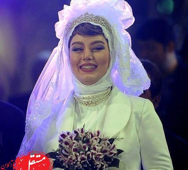 عکس سحر قریشی لباس عروس
