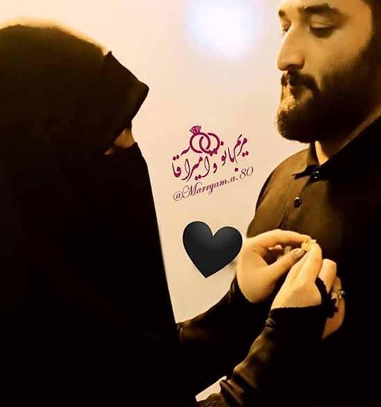 عکس عاشقانه دونفره محرم