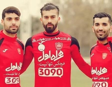 عکس سردار آزمون و رامین رضاییان