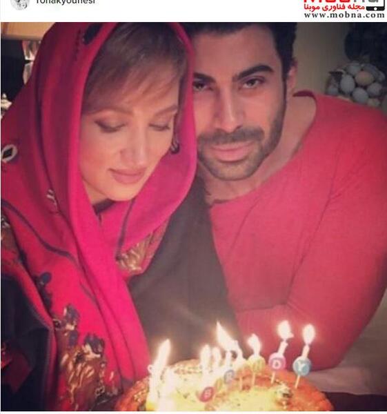 عکسهای جشن تولد همسر روناک یونسی