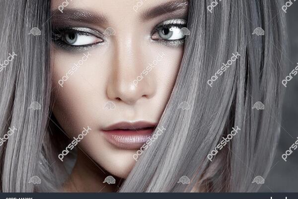 عکس دختر چشم نقره ای