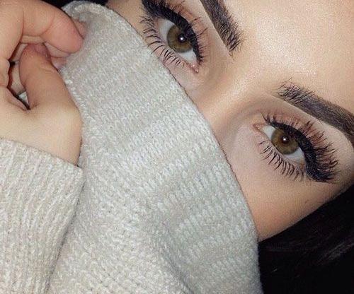 عکس دختر خط چشم