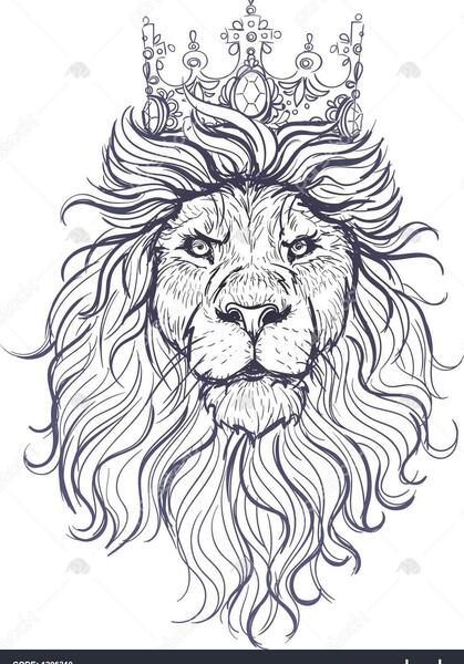 عکس طرح شیر