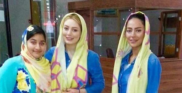 عکس سحر قریشی و سمانه پاکدل