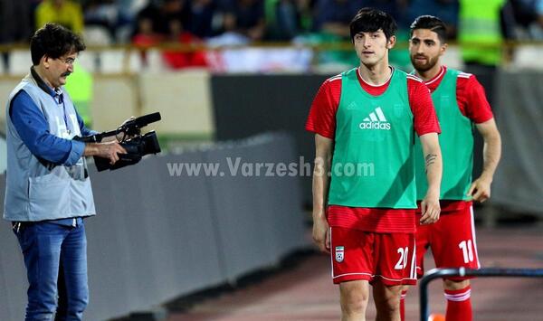 عکس سردار آزمون علیرضا جهانبخش