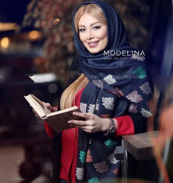 عکس سحر قریشی با روسری