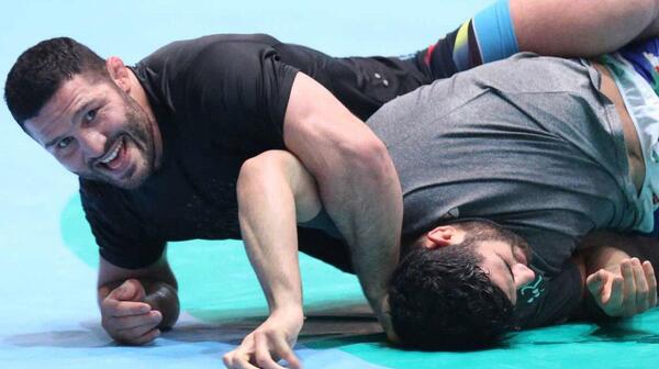 عکس پسر رضا یزدانی کشتی گیر