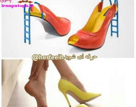 عکس سحر قریشی با کفش پاشنه بلند