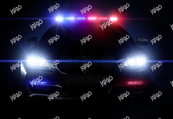 عکس نوشته ماشین پلیس