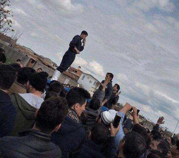عکس سردار آزمون در شمال
