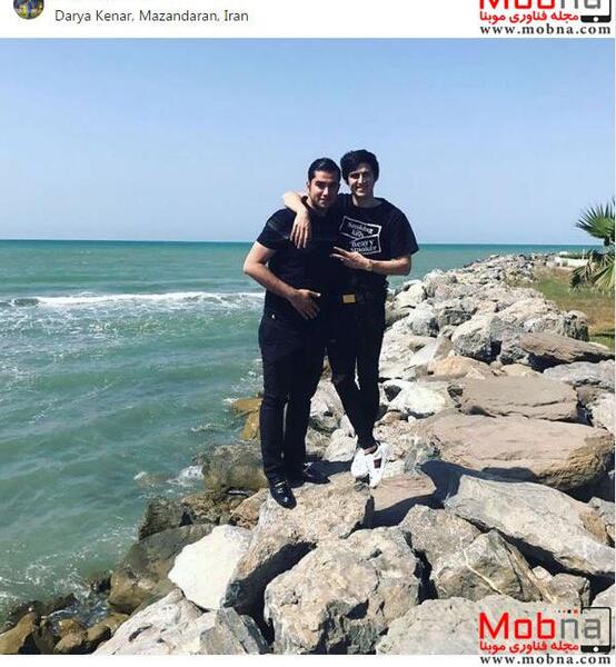 عکس سردار آزمون در شمال