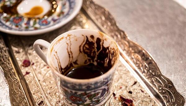 عکس مار در فال قهوه