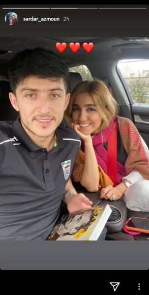 عکس سردار آزمون و عشقش